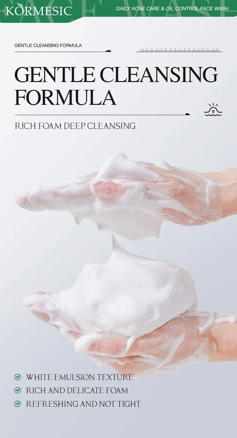 Acne Care & Oil Control Face Wash with Salicylic Acid & Niacinamide 8 acne oil control face wash spu982815736082 desc 8