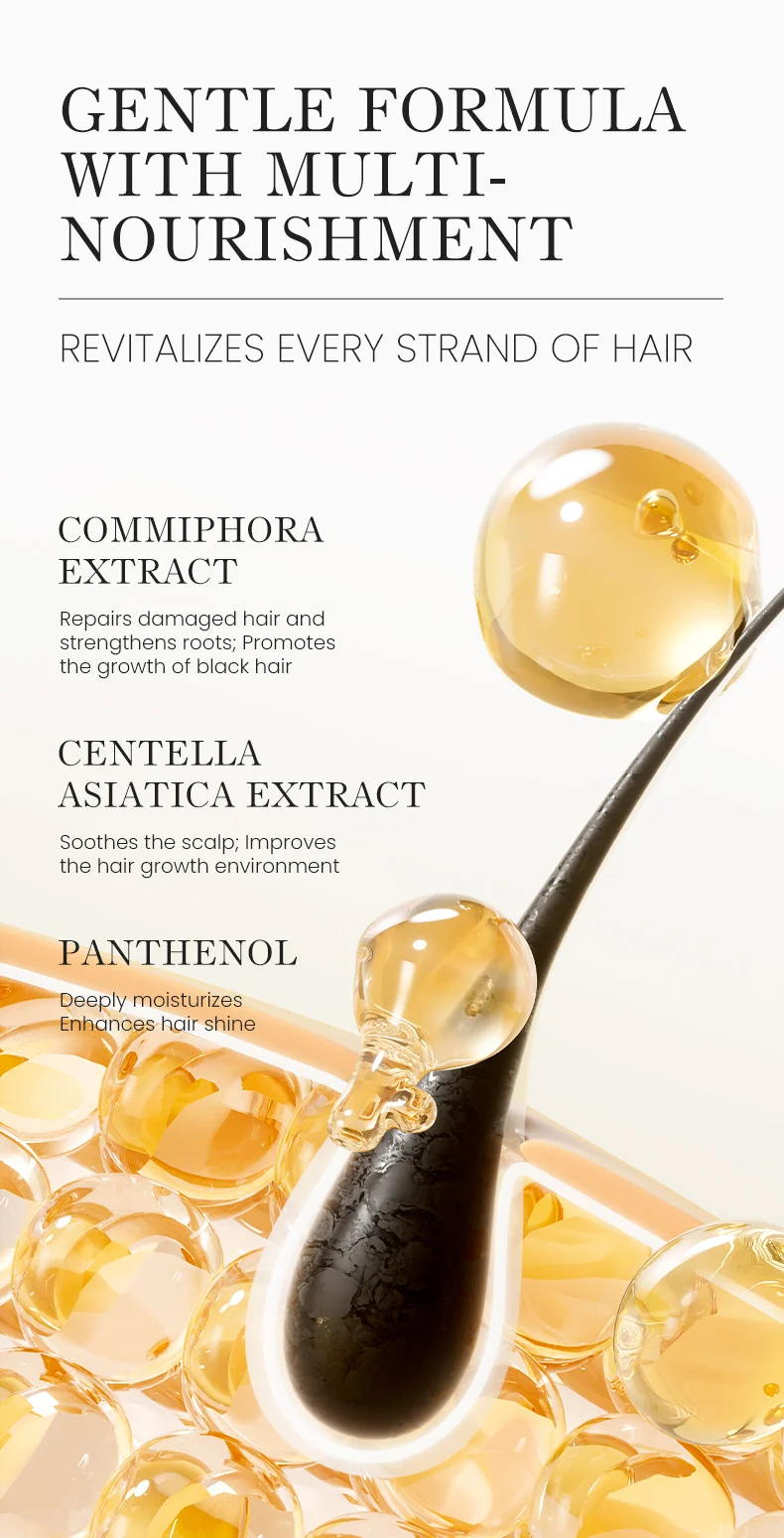 Anti-Gray Hair Serum - Repairing & Nourishing Treatment for Smooth Shine 3 anti gray hair serum spu851226921364 desc 3