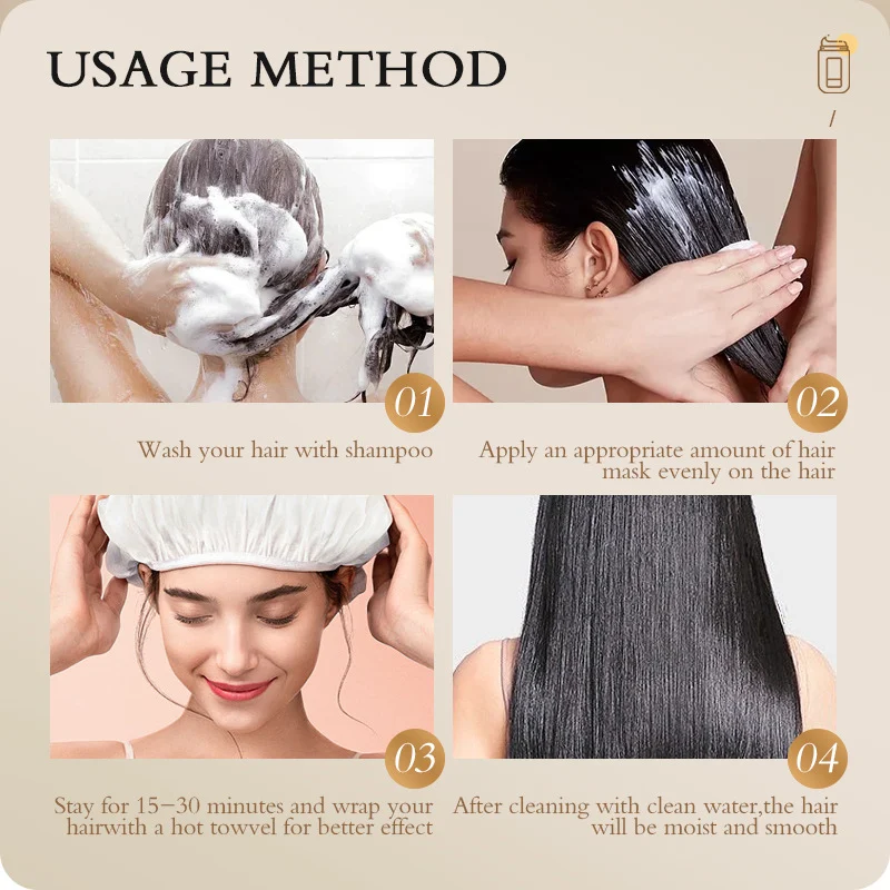 Argan Oil & Keratin Hair Mask Set - Strengthening & Moisturizing for Damaged Hair 8 argan keratin hair mask spu745240330717 desc 8