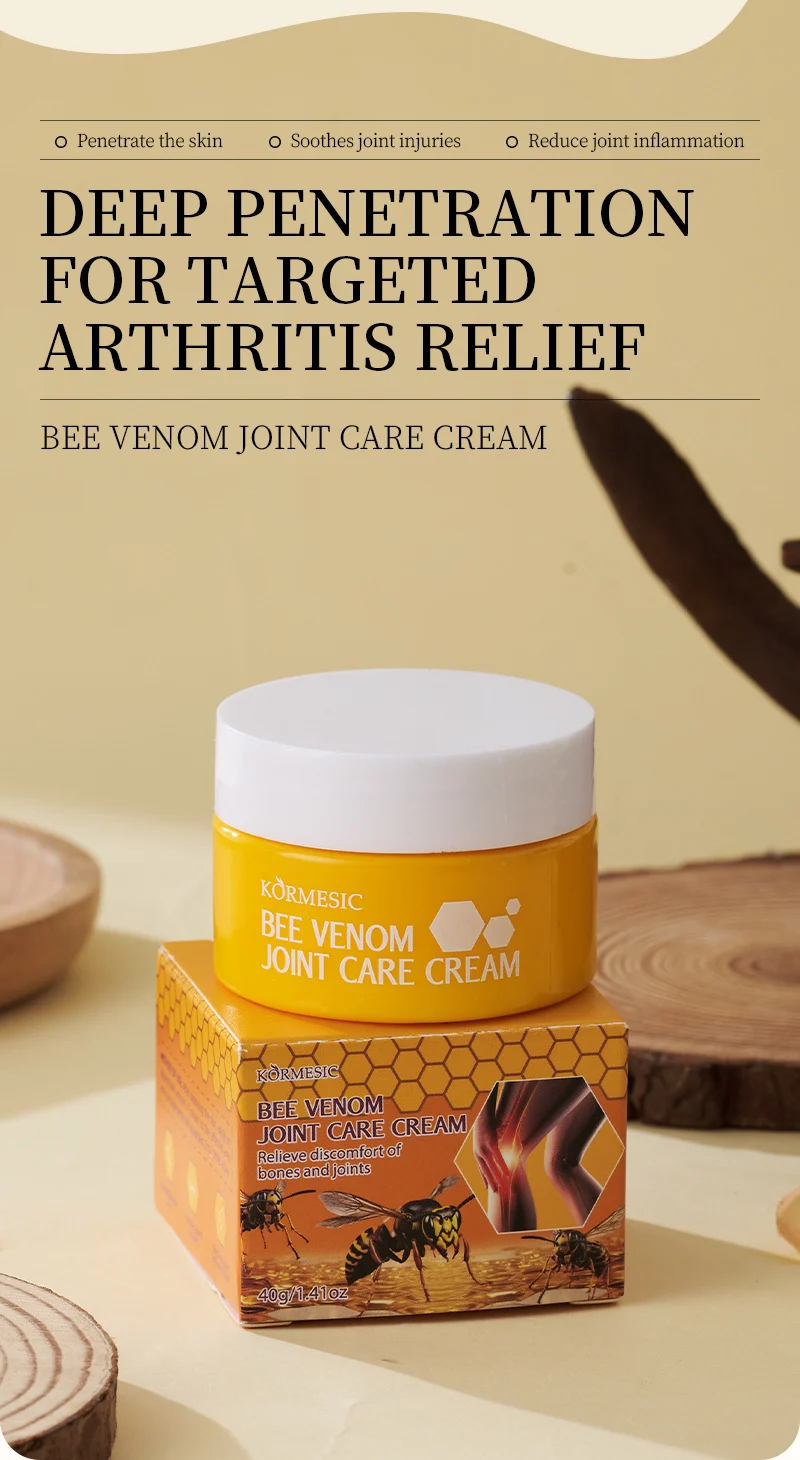 Bee Venom Joint Care Cream - Arthritis Pain Relief 40g 1 bee venom joint care cream spu783109179904 desc 1
