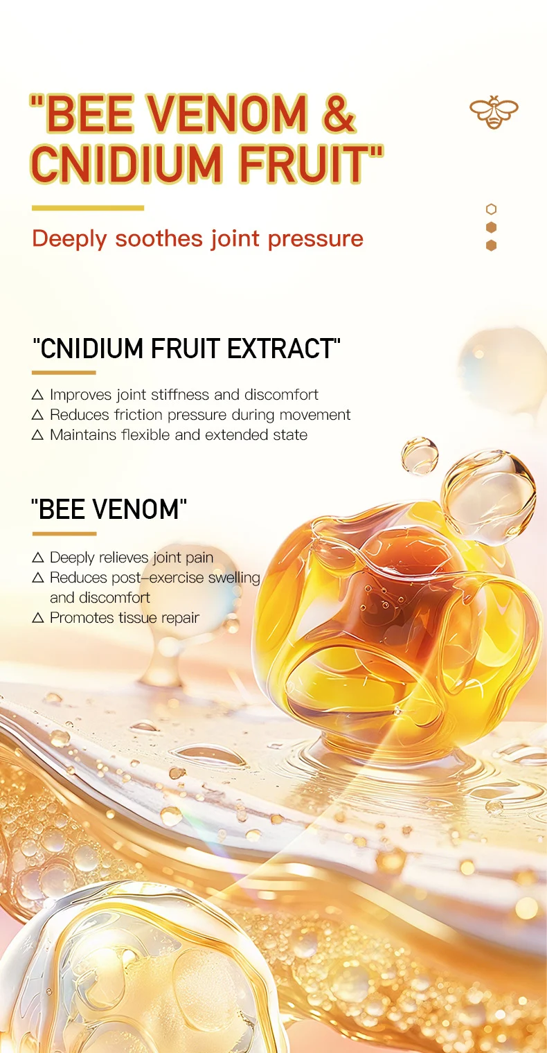 Bee Venom Topical Cream - Joint & Muscle Pain Relief 20g 4 bee venom joint pain cream spu948896831194 desc 4