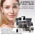 KORMESIC Black Rice 6-Piece Skincare Set - Revitalizing & Anti-Aging