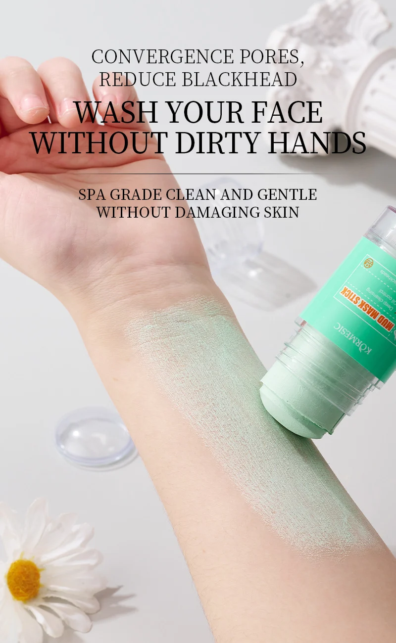 Blackhead Mud Mask Stick - Deep Cleansing & Pore Minimizing - 40g 5 blackhead mud mask stick spu863628619374 desc 5