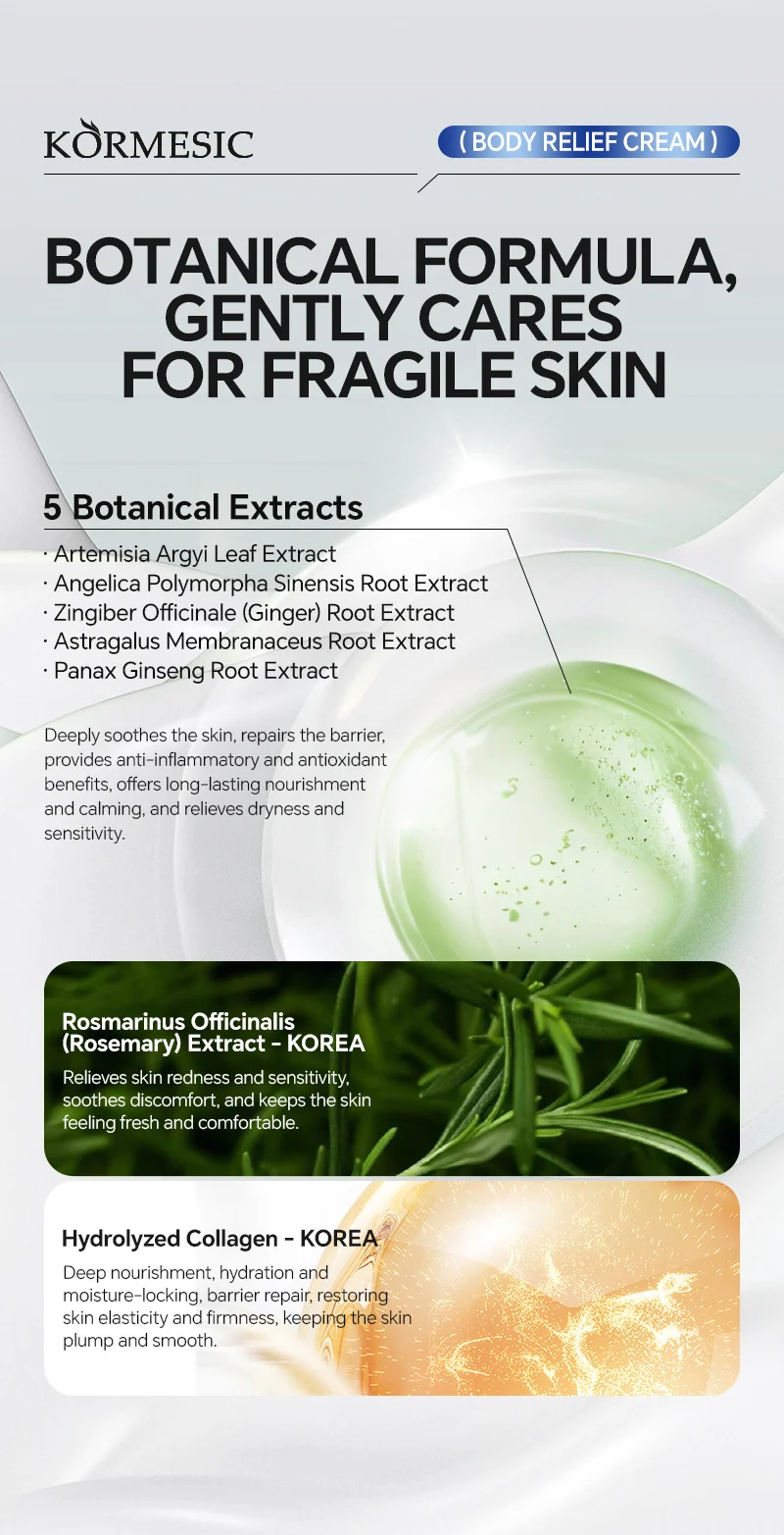 Body Relief Cream - Deeply Moisturizing, Soothes & Repairs Skin 5 body relief moisturizing cream spu868318541317 desc 5