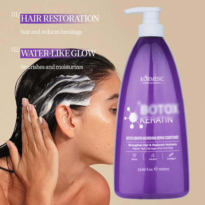 botox-keratin-hair-conditioner-spu855622907216-1 KORMESIC Botox Keratin Nourishing Repair Conditioner 1000ml for Hair Strengthening & Anti-Frizz