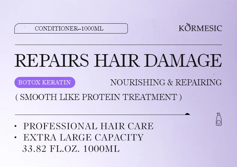 Botox Keratin Repair Conditioner for Hair Strengthening - 1000ml 1 botox keratin hair conditioner spu855622907216 desc 1