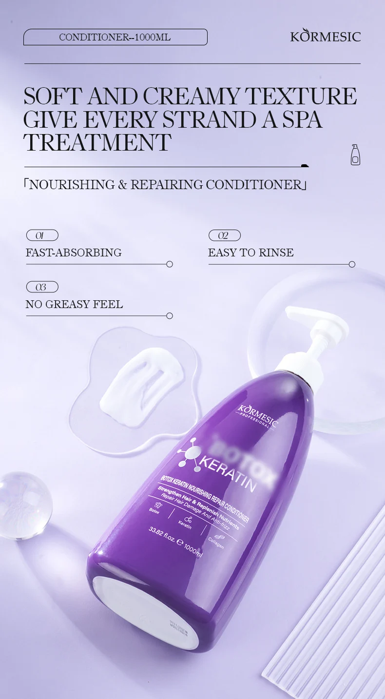Botox Keratin Repair Conditioner for Hair Strengthening - 1000ml 4 botox keratin hair conditioner spu855622907216 desc 4