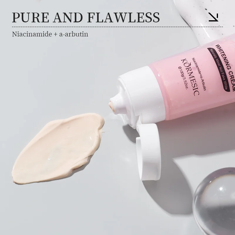 Double Tube Whitening Cream - 100g with Niacinamide & Arbutin 5 double tube whitening cream spu798384476578 desc 5