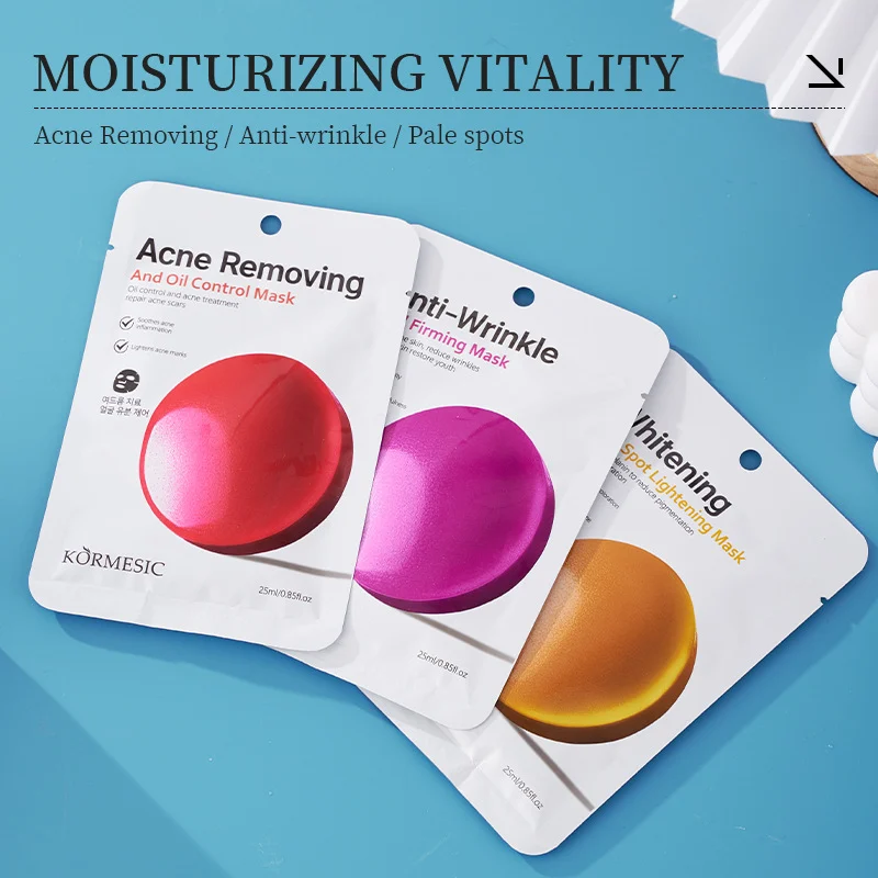 Facial Mask Set - Moisturizing, Anti-Wrinkle, Whitening & Acne Control 1 facial mask set spu784380817198 desc 1