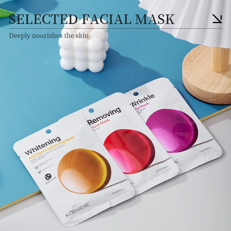 Facial Mask Set - Moisturizing, Anti-Wrinkle, Whitening & Acne Control 5 facial mask set spu784380817198 desc 5