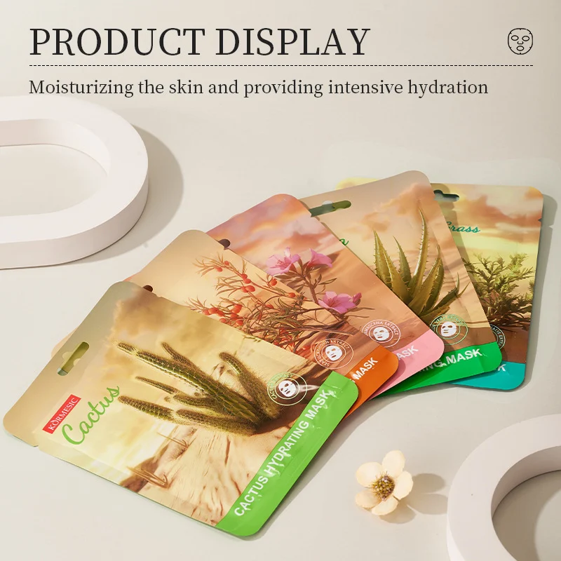 Facial Mask Set - 4-Piece Hydrating, Whitening, Soothing & Firming 11 facial mask set spu785794386793 desc 11