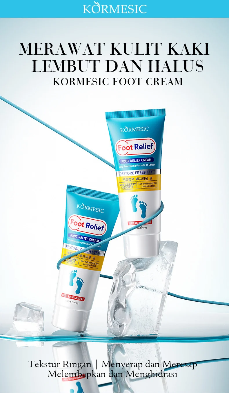 Foot Relief Cream for Dry Cracked Feet - Deep Moisturizing 60g 1 foot relief moisturizing cream spu947769884506 desc 1