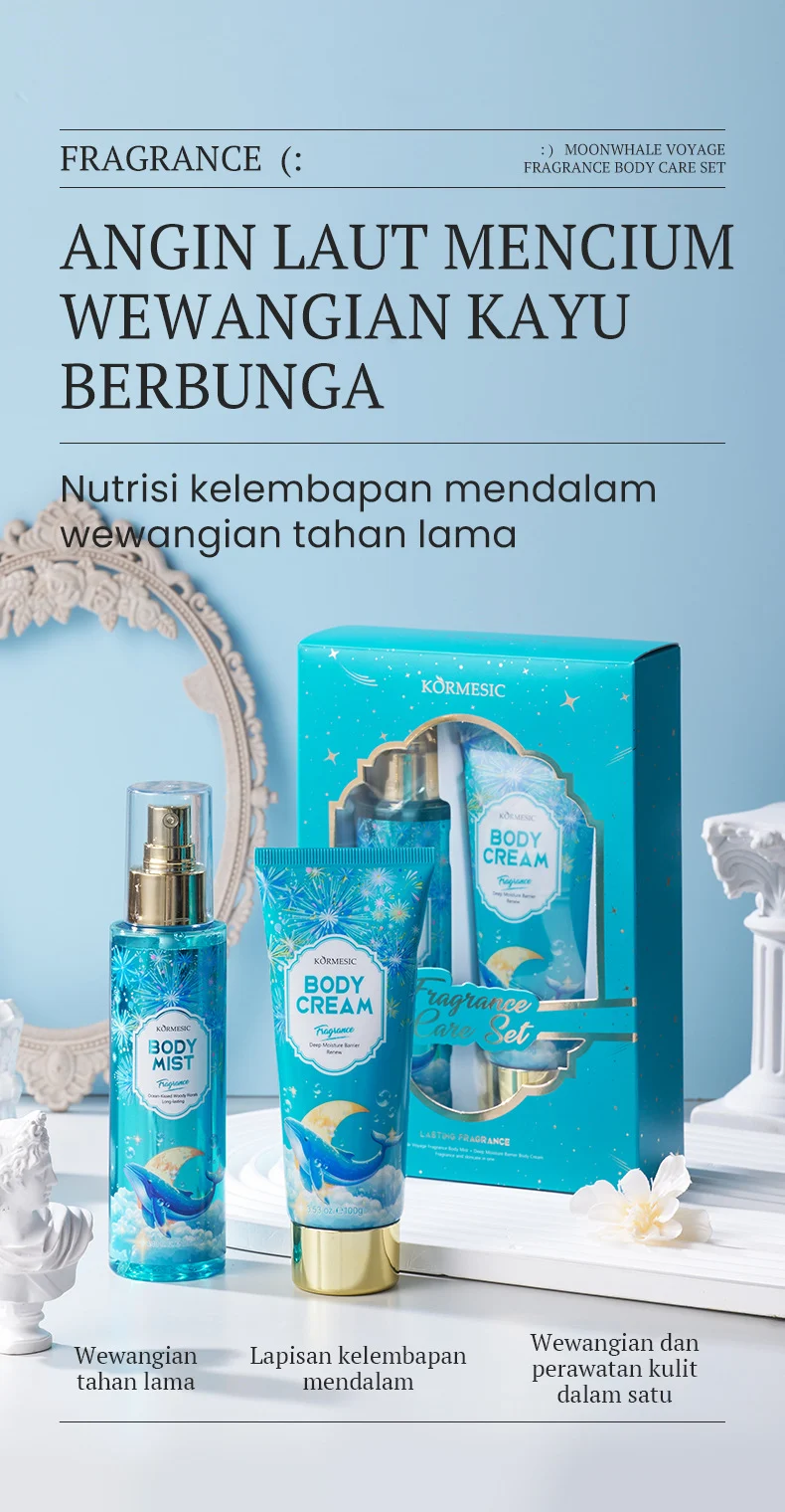 Moonwhale Voyage Fragrance Body Care Set with Deep Moisture & Lasting Scent 3 fragrance body care set spu988343097309 desc 3