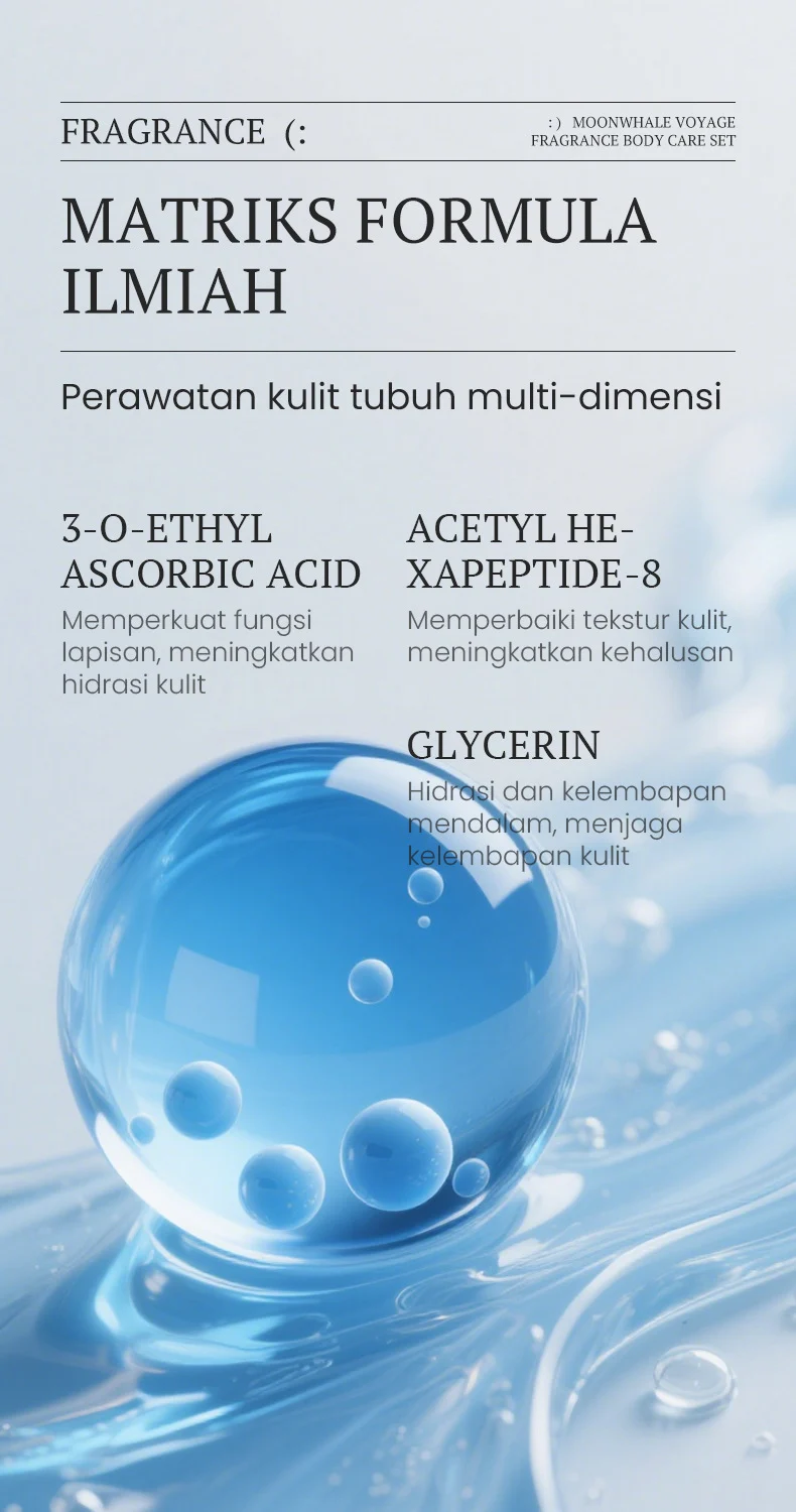 Moonwhale Voyage Fragrance Body Care Set with Deep Moisture & Lasting Scent 7 fragrance body care set spu988343097309 desc 7