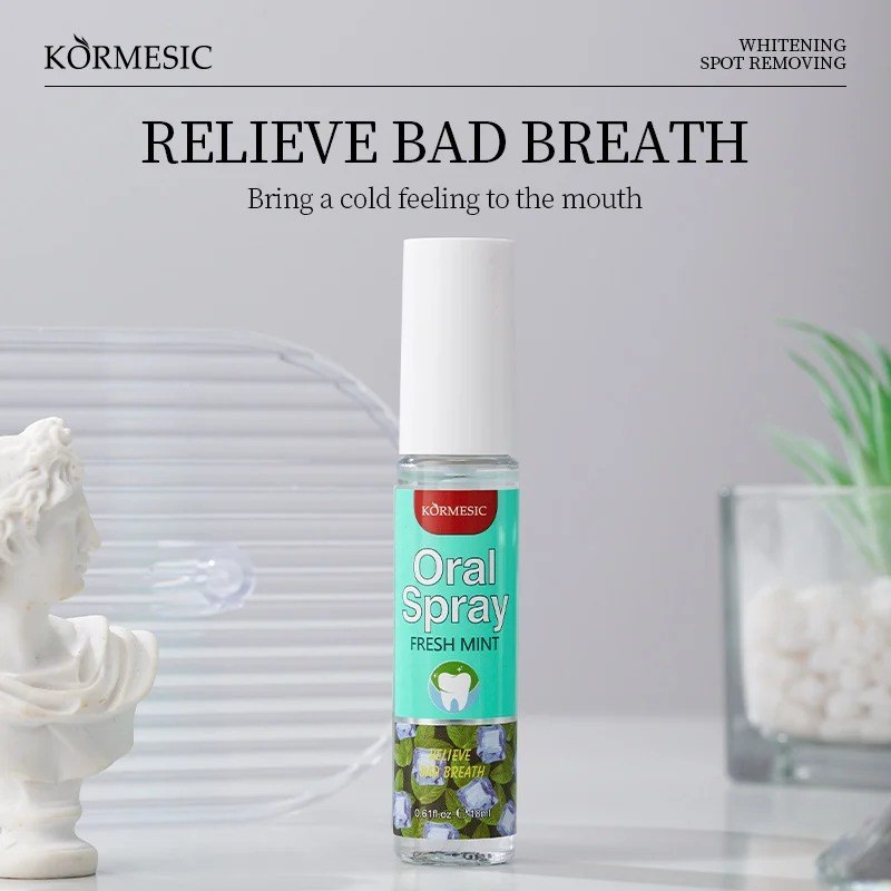 Fresh Mint Oral Spray 18ml - Instant Bad Breath Relief 1 fresh mint oral spray spu810832751570 desc 1