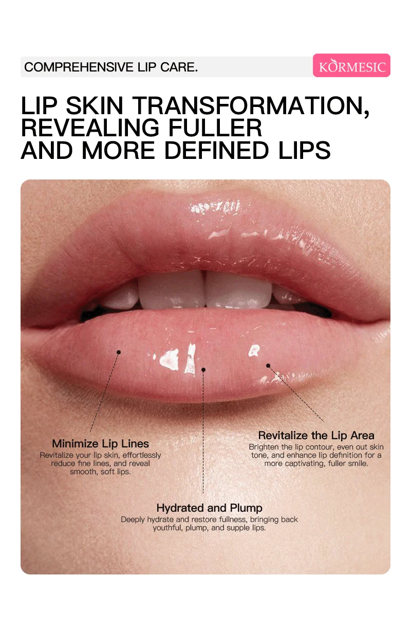 Natural Fruit Extract Lip Mask - Moisturizing & Smoothing (8g) 8 fruit lip mask spu811207496011 desc 8