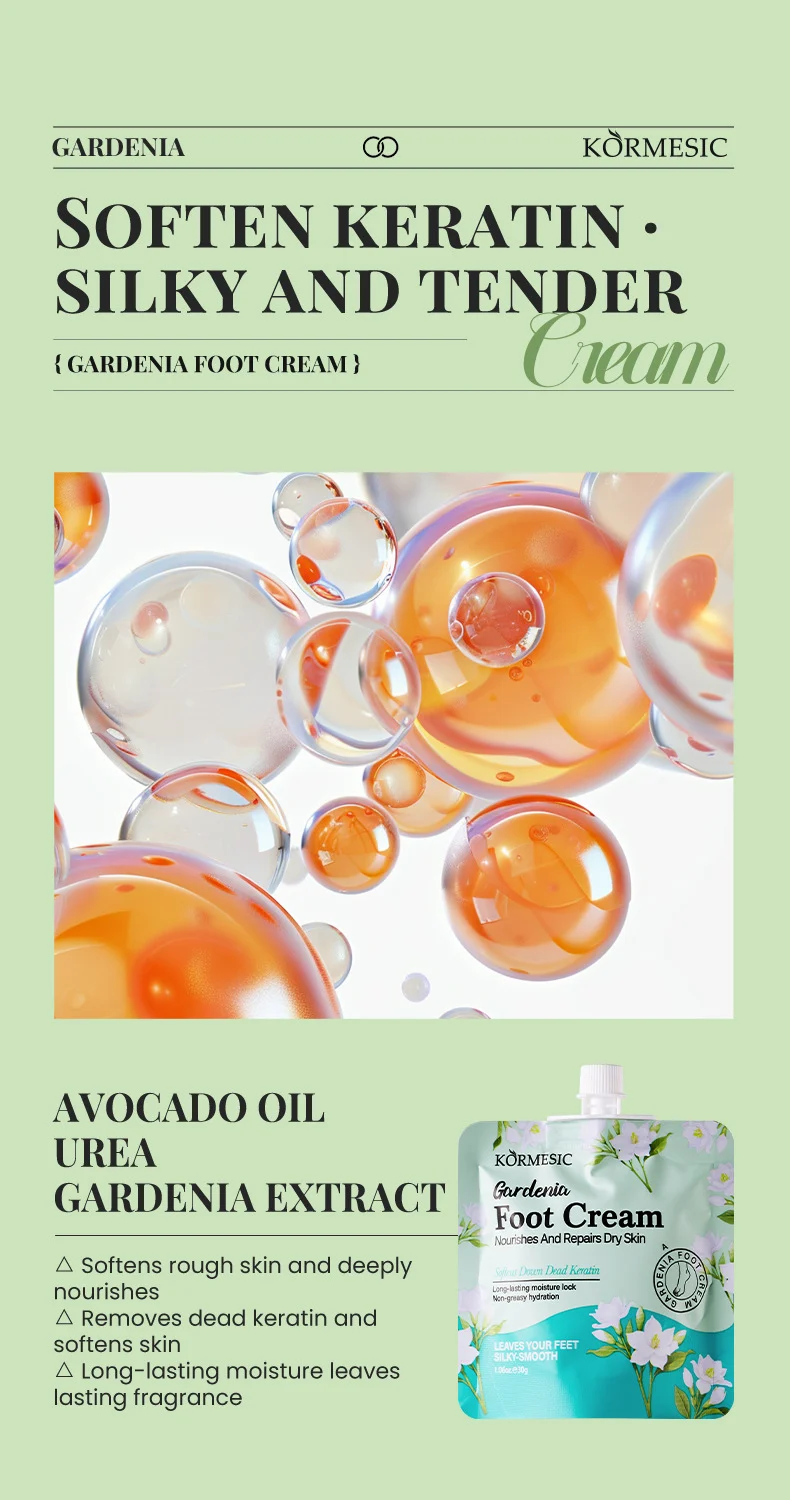Gardenia Hand and Foot Cream Set - Nourishing & Repairing Duo for Dry Skin 6 gardenia hand foot cream set spu990371495212 desc 6