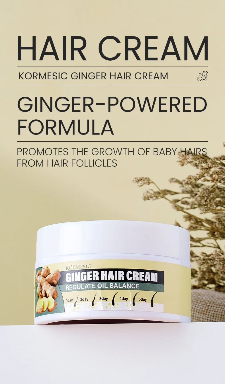 Ginger Hair Cream - Prevent Hair Loss & Nourish Scalp 100g 1 ginger hair cream spu836990897765 desc 1