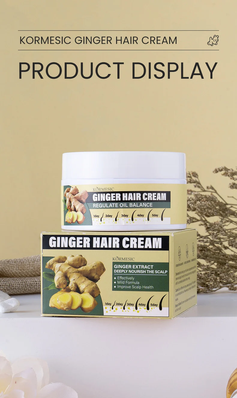 Ginger Hair Cream - Prevent Hair Loss & Nourish Scalp 100g 6 ginger hair cream spu836990897765 desc 6