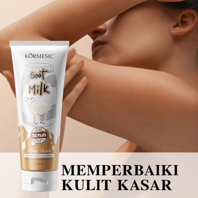 goats-milk-body-scrub-spu948199526753-1 KORMESIC Goat's Milk Body Scrub for Soft, Smooth & Glowing Skin