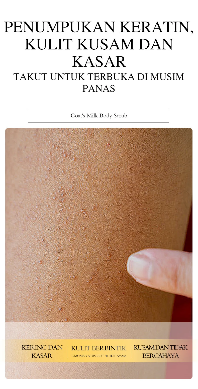 Goat's Milk Body Scrub for Soft, Smooth & Glowing Skin 5 goats milk body scrub spu948199526753 desc 5