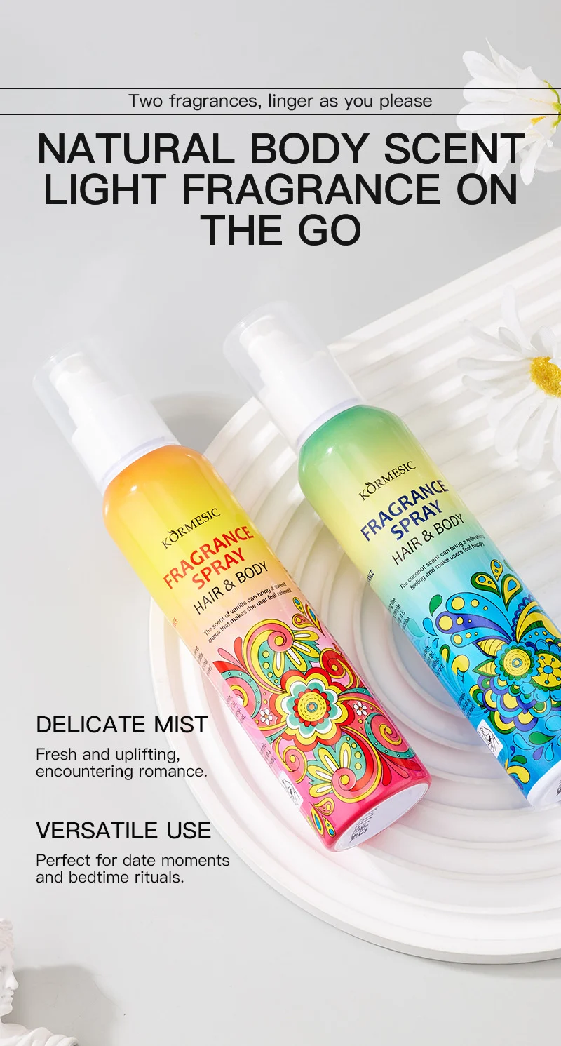 Vanilla Coconut Fragrance Mist for Hair and Body, 150ml 8 hair body fragrance mist spu867979054061 desc 8