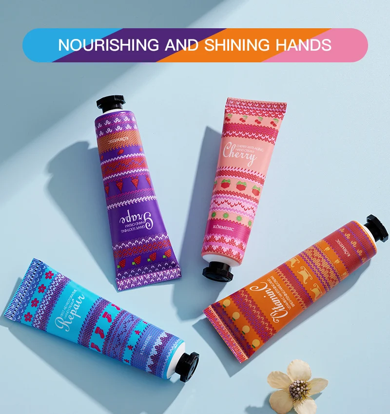 Silky Glow Hand Cream Set - 4Pcs Nourishing Hand Care Collection 3 hand cream care set spu951862492515 desc 3