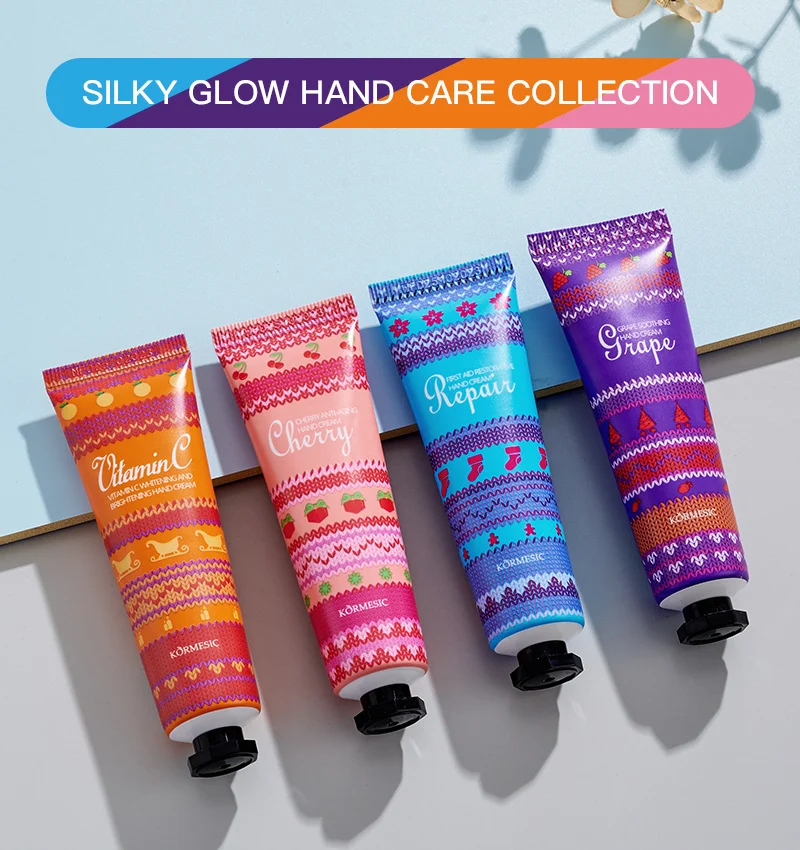Silky Glow Hand Cream Gift Set - 4 Flavor Collection 1 hand cream gift set spu746687258130 desc 1