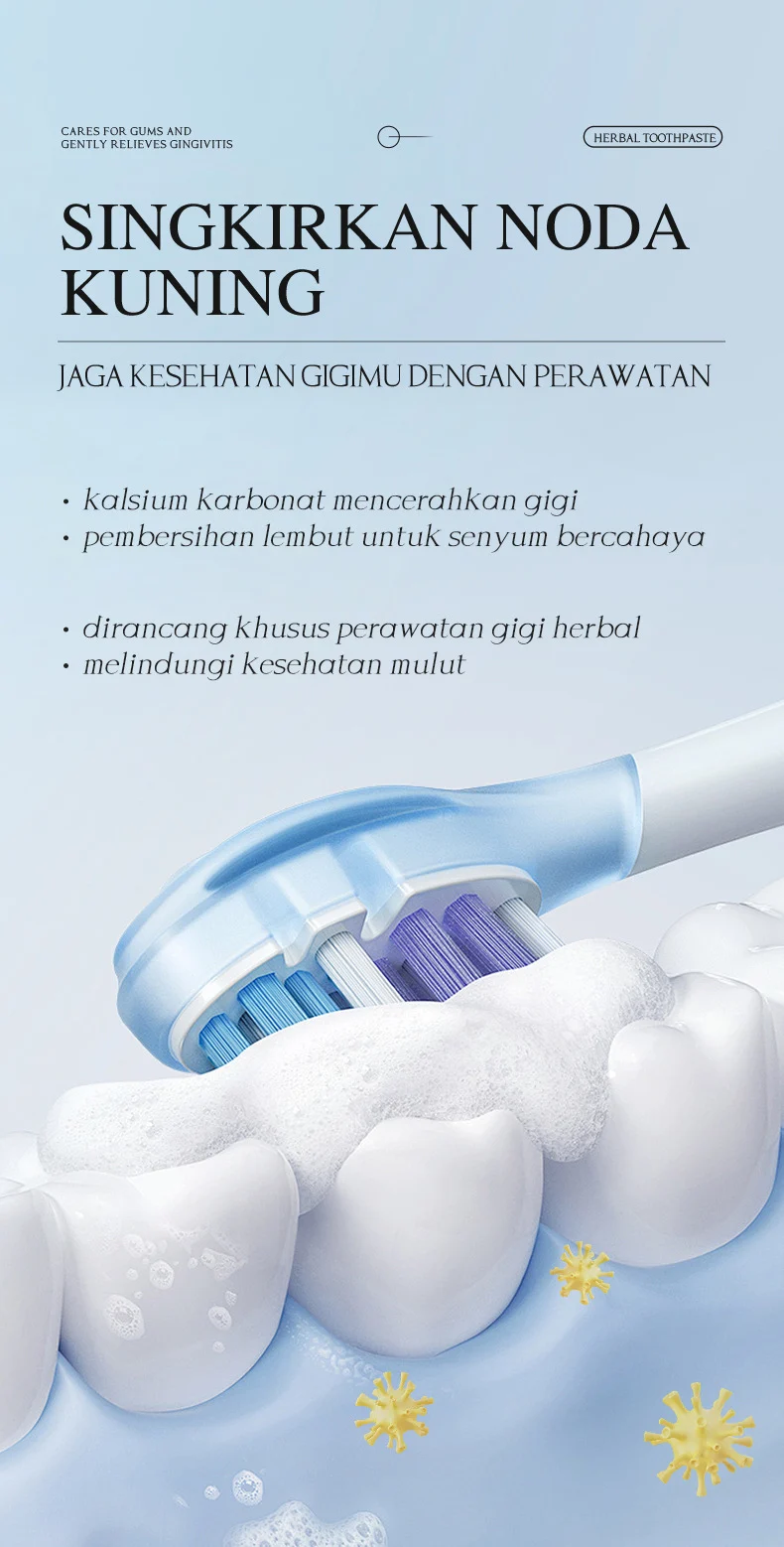 Herbal Toothpaste for Gum Care & Gingivitis Relief, 100g 3 herbal toothpaste gum care spu957276088398 desc 3