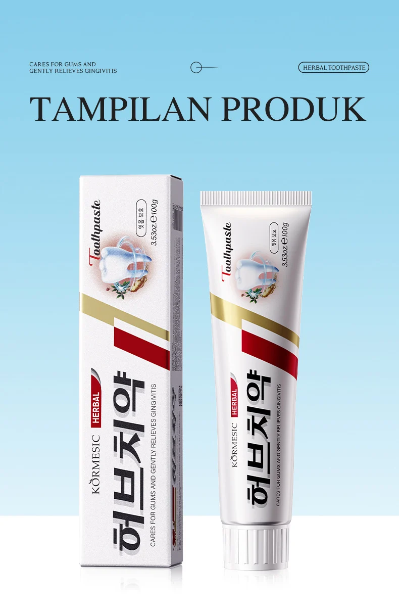 Herbal Toothpaste for Gum Care & Gingivitis Relief, 100g 8 herbal toothpaste gum care spu957276088398 desc 8
