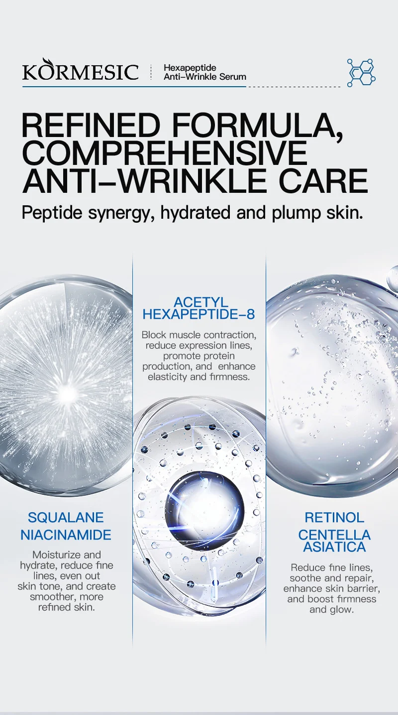 Hexapeptide Anti-Wrinkle Serum 30ml - Firming & Hydrating Facial Treatment 5 hexapeptide anti wrinkle serum spu860355813337 desc 5