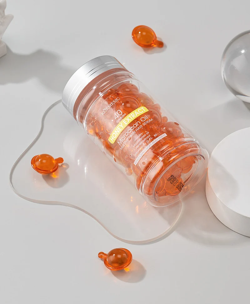 Moroccan Oil and Honey Multivitamin Hair Serum - 40 Capsules 8 honey multivitamin hair serum spu859945062338 desc 8