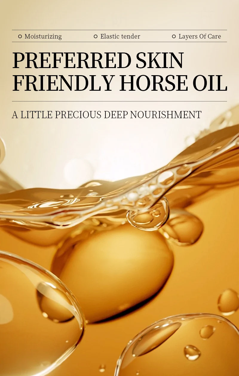 Horse Oil Shower Gel 500ml - Moisturizing & Hydrating Body Wash 5 horse oil shower gel spu798223307594 desc 5
