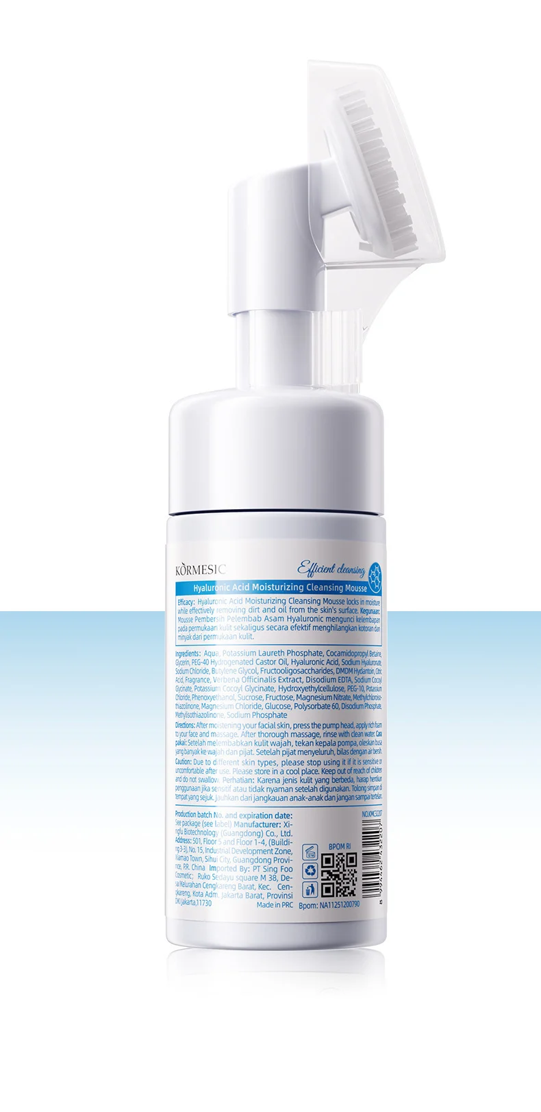 Hyaluronic Acid Moisturizing Cleansing Mousse for Deep Pore Cleaning 10 hyaluronic acid cleansing mousse spu959777132636 desc 10