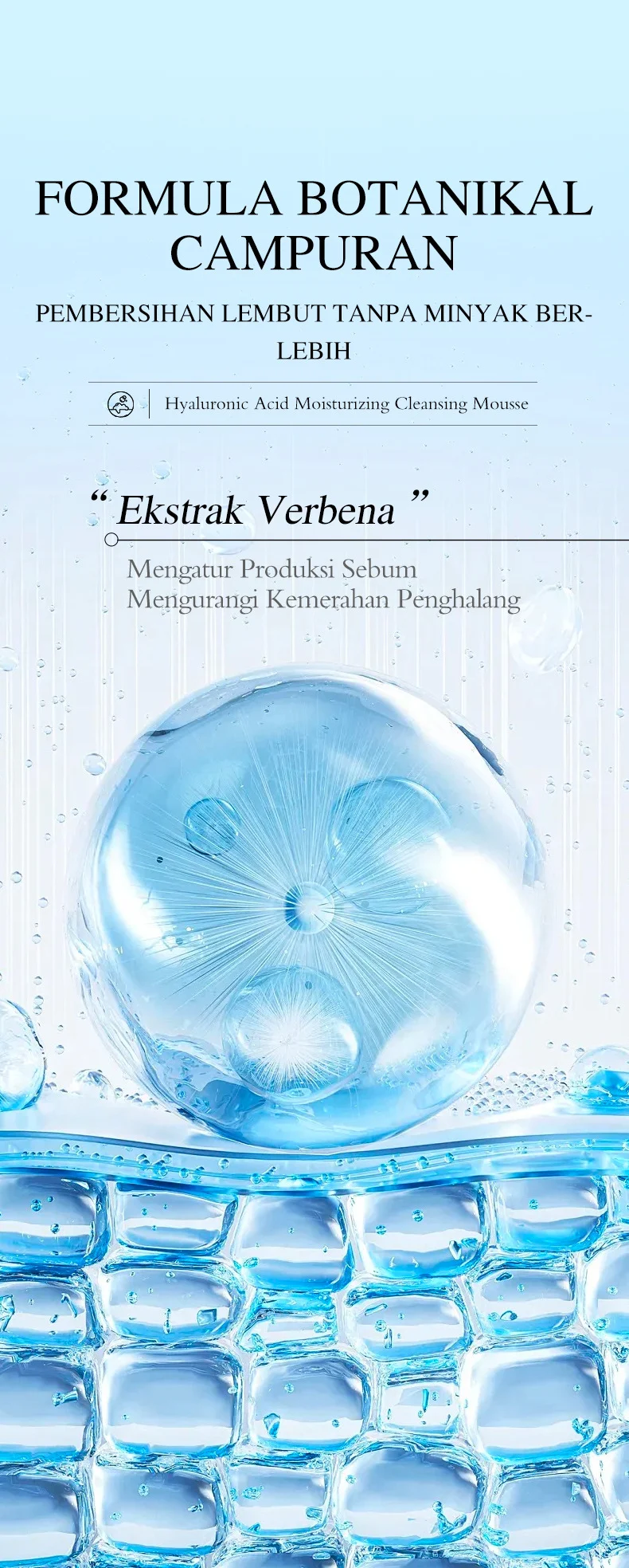 Hyaluronic Acid Moisturizing Cleansing Mousse for Deep Pore Cleaning 6 hyaluronic acid cleansing mousse spu959777132636 desc 6