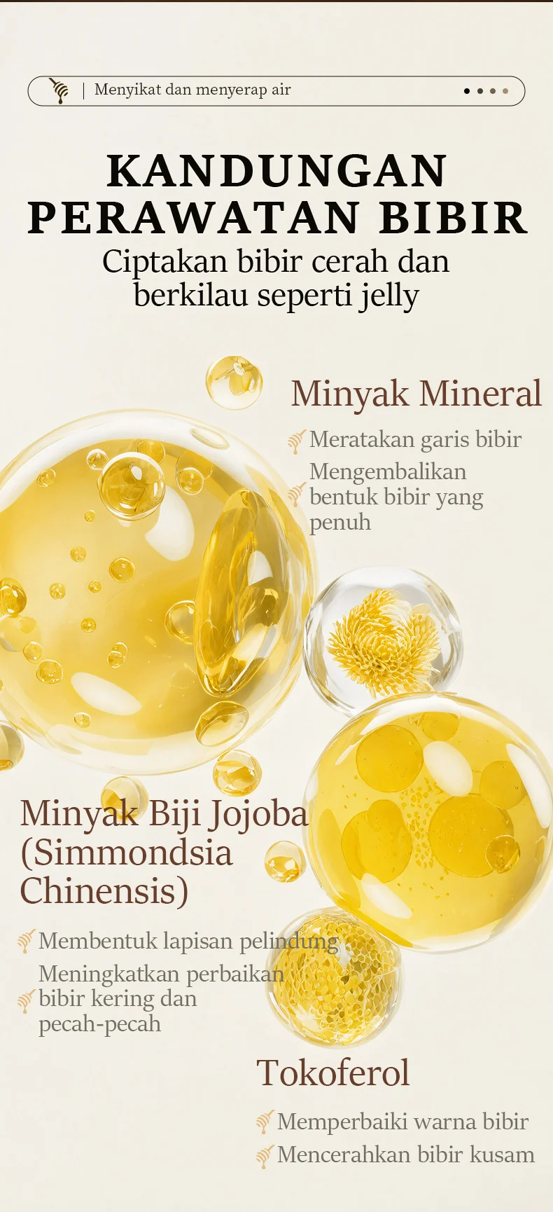 Hydrating Honey Lip Balm for Soft, Nourished Lips 5 hydrating honey lip balm spu972921736073 desc 5