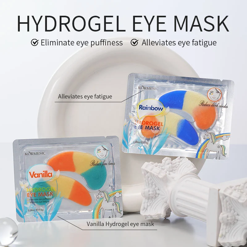 Vanilla Hydrogel Eye Mask 7.5g - Reduce Dark Circles & Puffiness 10 hydrogel eye mask spu772686075224 desc 10