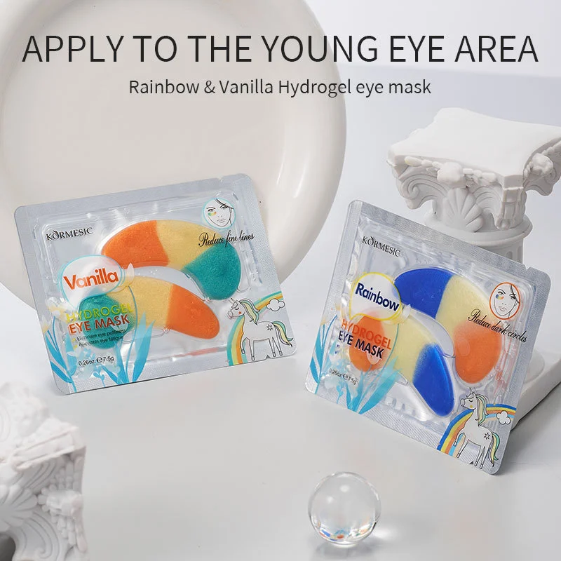 Vanilla Hydrogel Eye Mask 7.5g - Reduce Dark Circles & Puffiness 14 hydrogel eye mask spu772686075224 desc 14