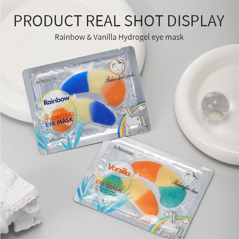 Vanilla Hydrogel Eye Mask 7.5g - Reduce Dark Circles & Puffiness 16 hydrogel eye mask spu772686075224 desc 16