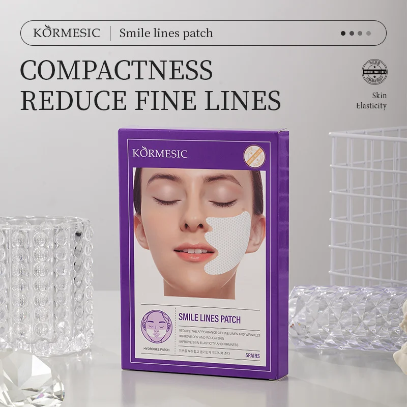Hydrogel Smile Lines Patch - Anti-Wrinkle & Skin Elasticity Treatment 1 hydrogel smile lines patch spu793896510585 desc 1