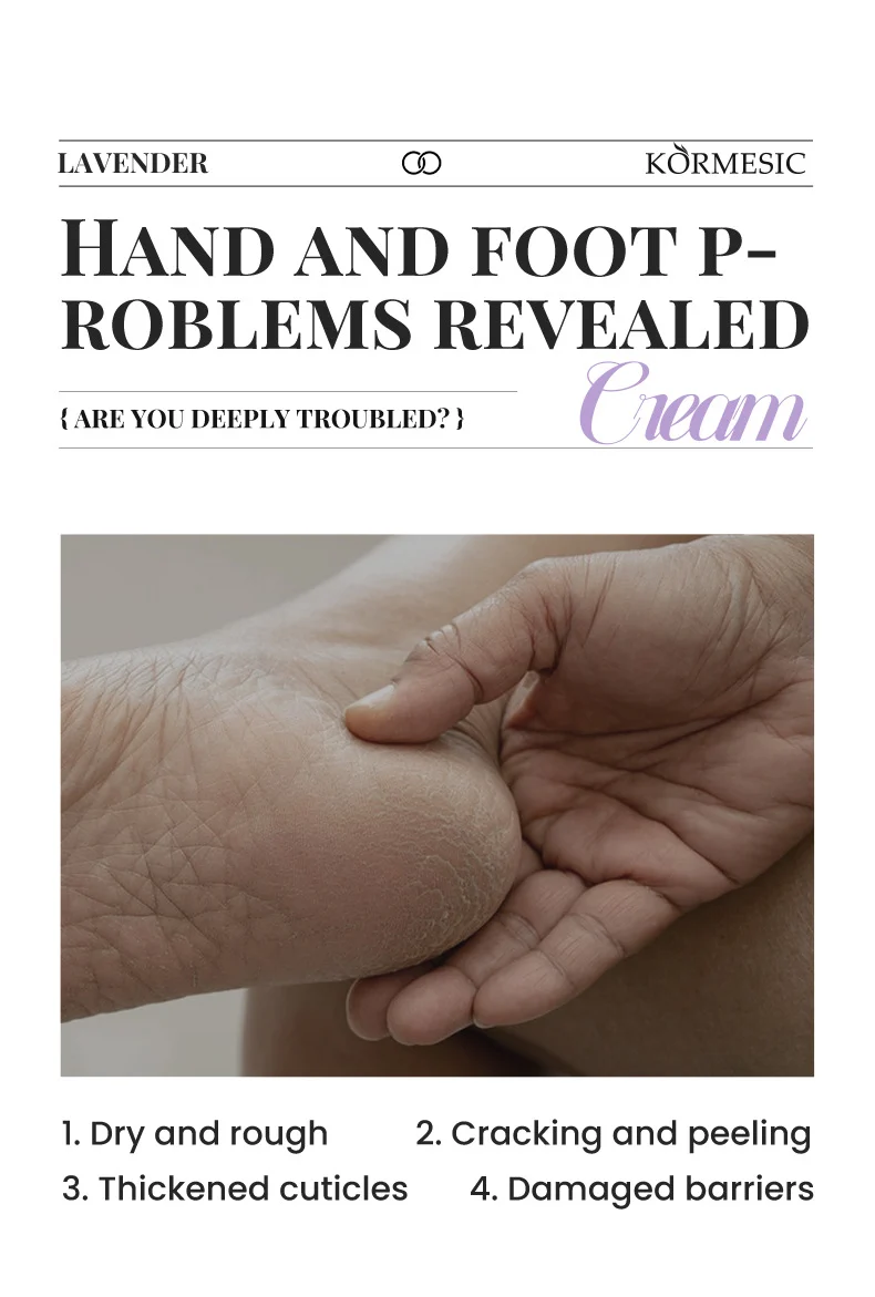 Lavender Hand and Foot Cream Set - Moisturizing & Repairing Duo 2 lavender hand foot cream spu990472136001 desc 2