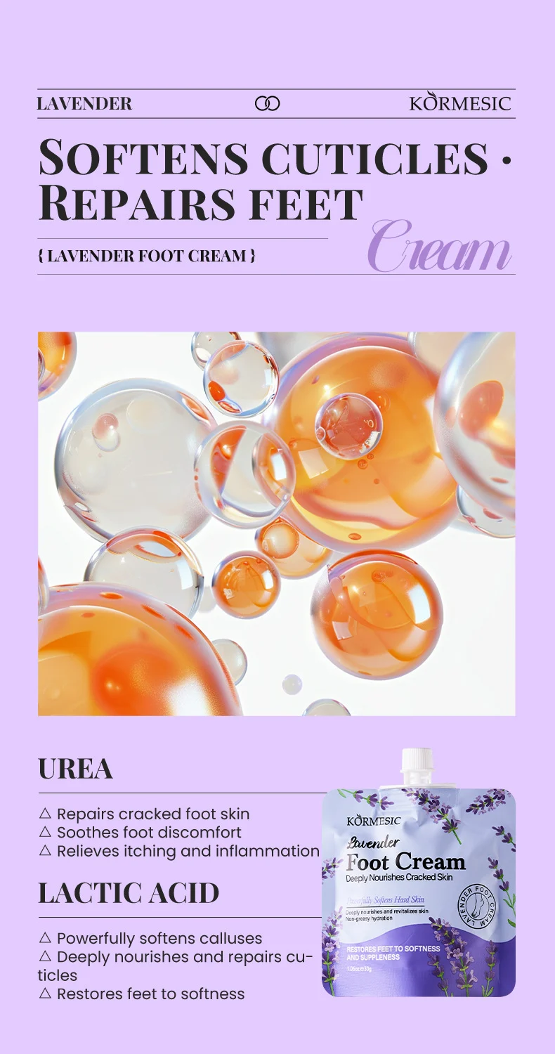 Lavender Hand and Foot Cream Set - Moisturizing & Repairing Duo 6 lavender hand foot cream spu990472136001 desc 6