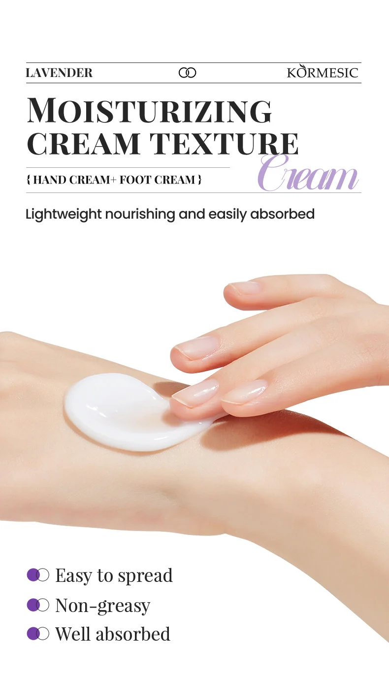 Lavender Hand and Foot Cream Set - Moisturizing & Repairing Duo 7 lavender hand foot cream spu990472136001 desc 7