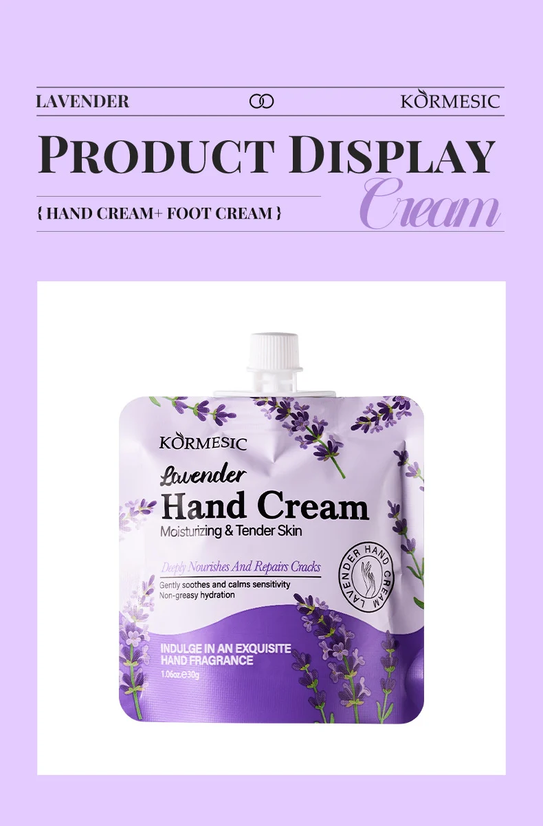 Lavender Hand and Foot Cream Set - Moisturizing & Repairing Duo 9 lavender hand foot cream spu990472136001 desc 9