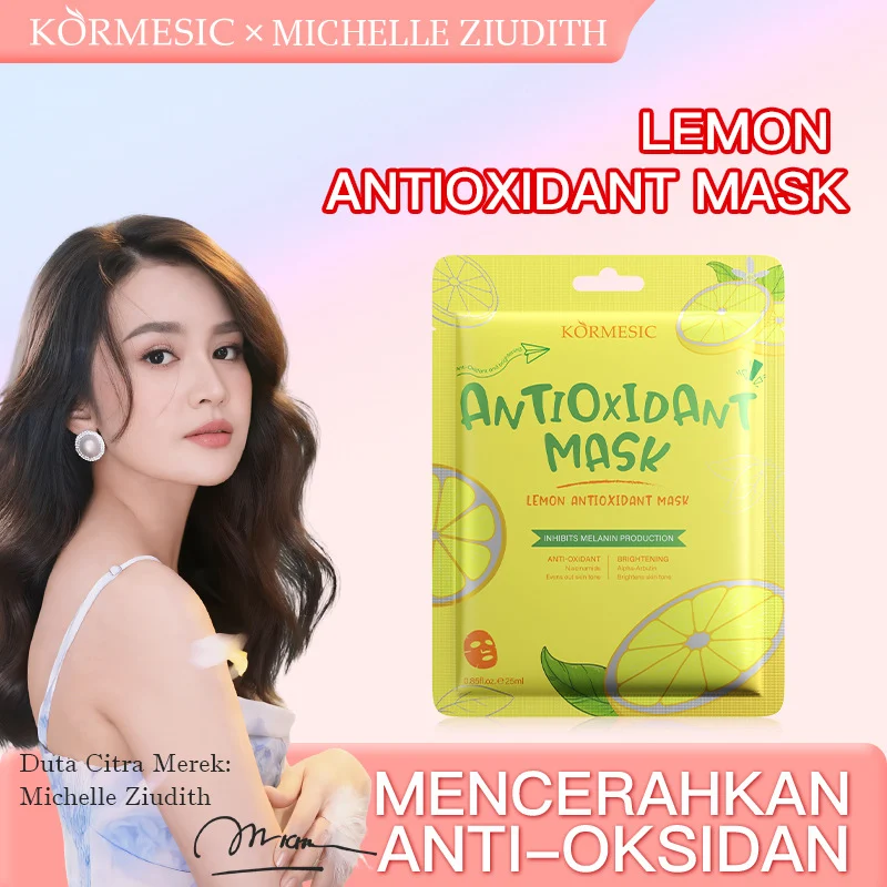 lemon-antioxidant-face-mask-spu977258092339-1 KORMESIC Lemon Antioxidant Mask Brightening Tightening Facial Mask