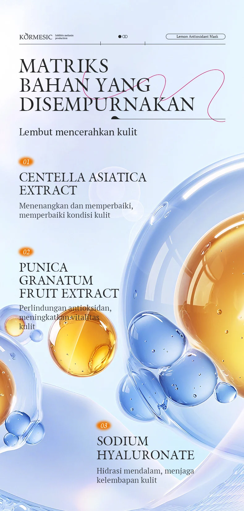 Lemon Antioxidant Mask - Brightening & Tightening 25ml 6 lemon antioxidant face mask spu977258092339 desc 6
