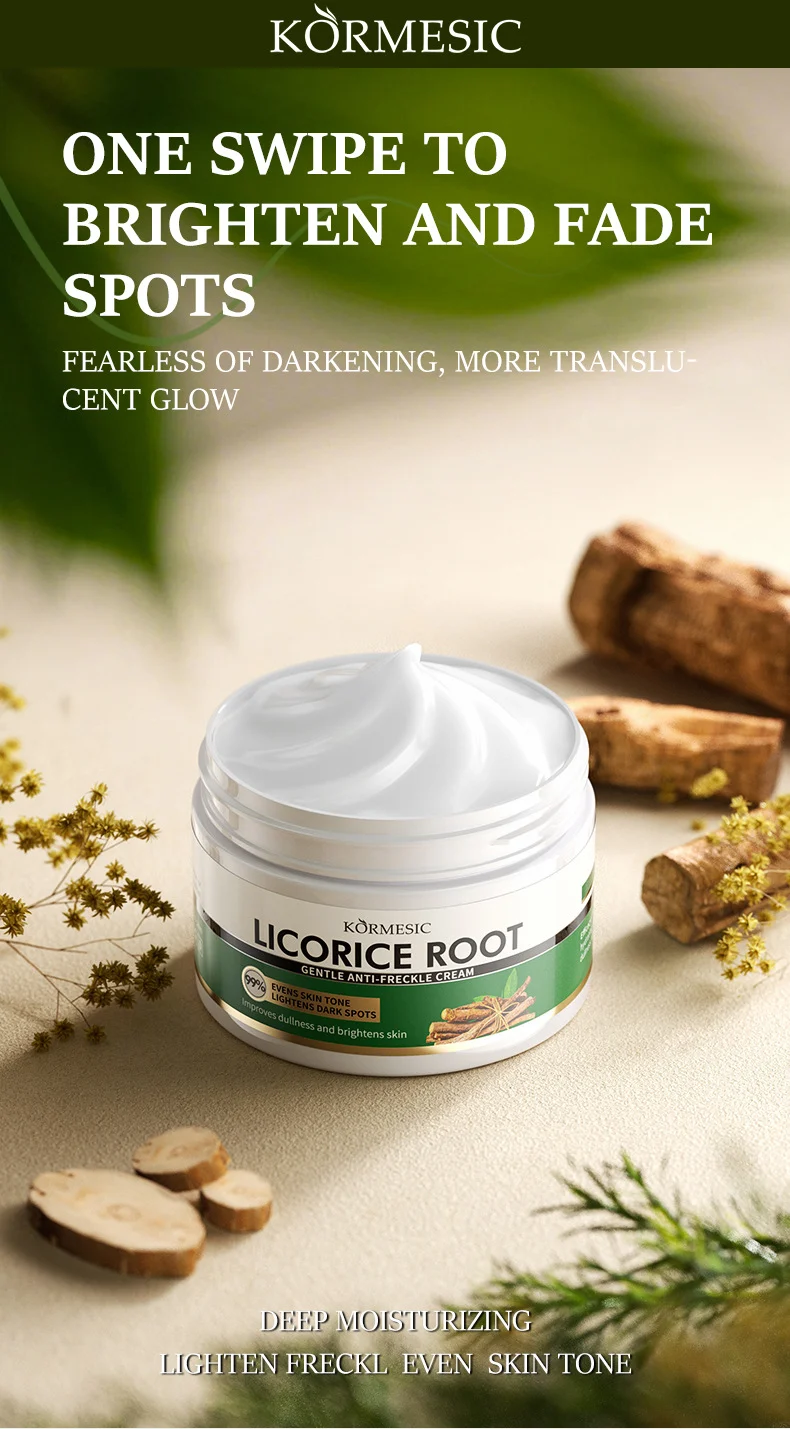 Licorice Root Anti-Freckle Cream for Brightening & Moisturizing 110g 1 licorice root anti freckle cream spu916037014087 desc 1