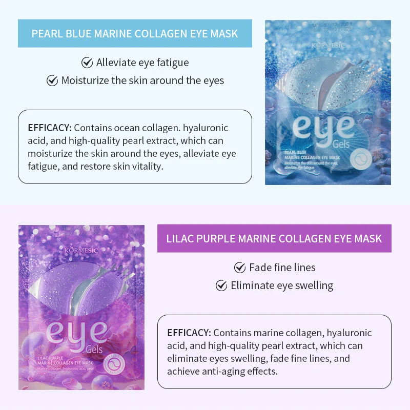 Marine Collagen Eye Mask - Deep Hydration & Fine Line Treatment 2 marine collagen eye mask spu762368235371 desc 2