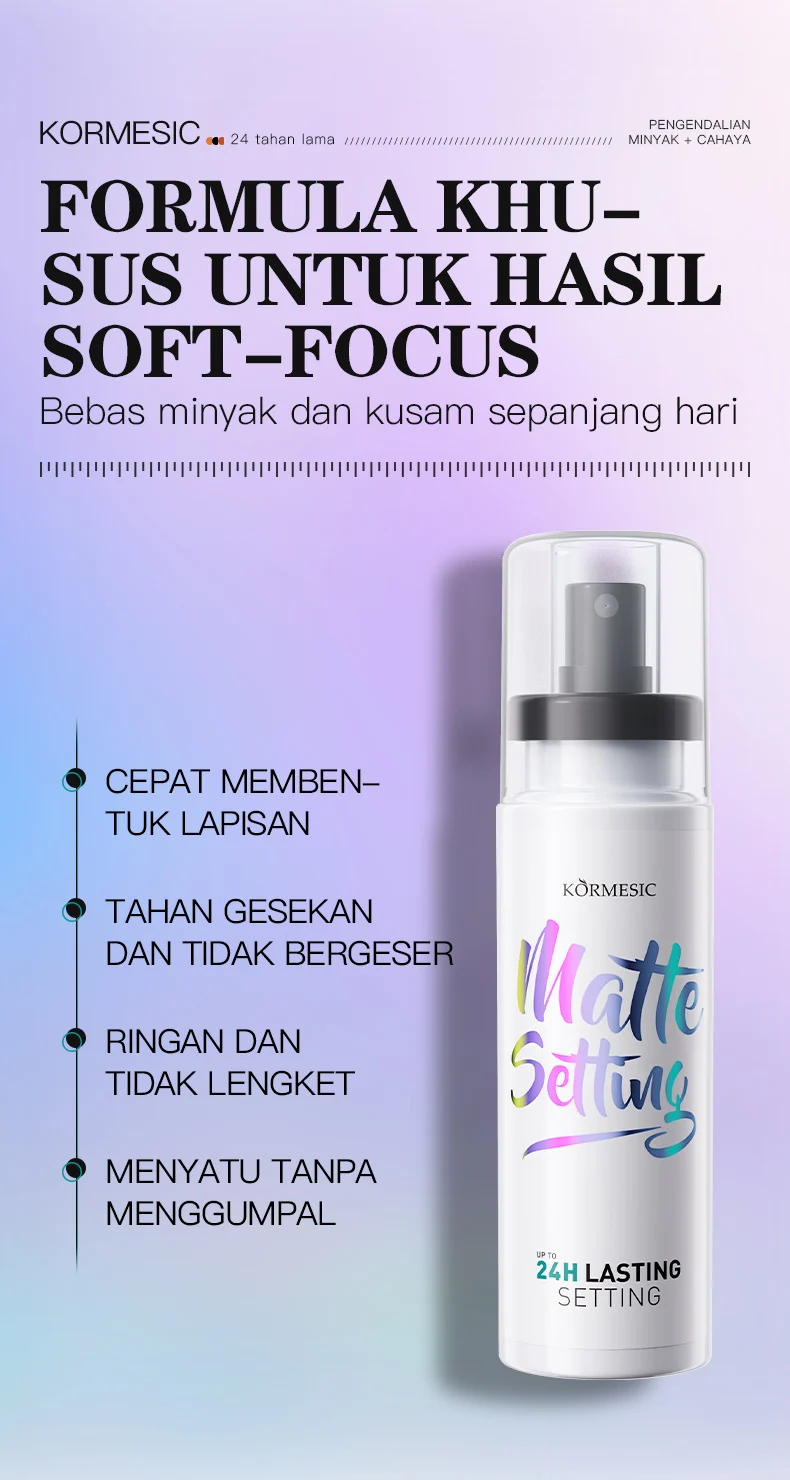 Matte Setting Spray - Oil Control & 24H Lasting Makeup 4 matte setting spray spu959141402944 desc 4