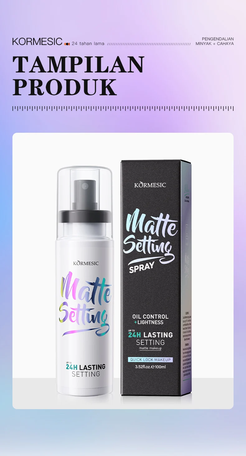 Matte Setting Spray - Oil Control & 24H Lasting Makeup 9 matte setting spray spu959141402944 desc 9